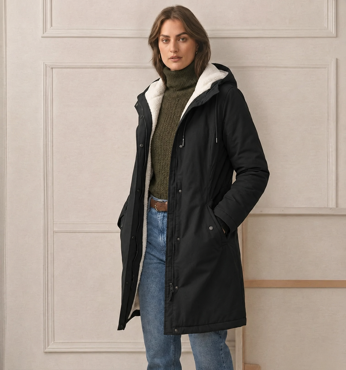 Marjorie | Comfortable and Waterproof Hooded Jacket