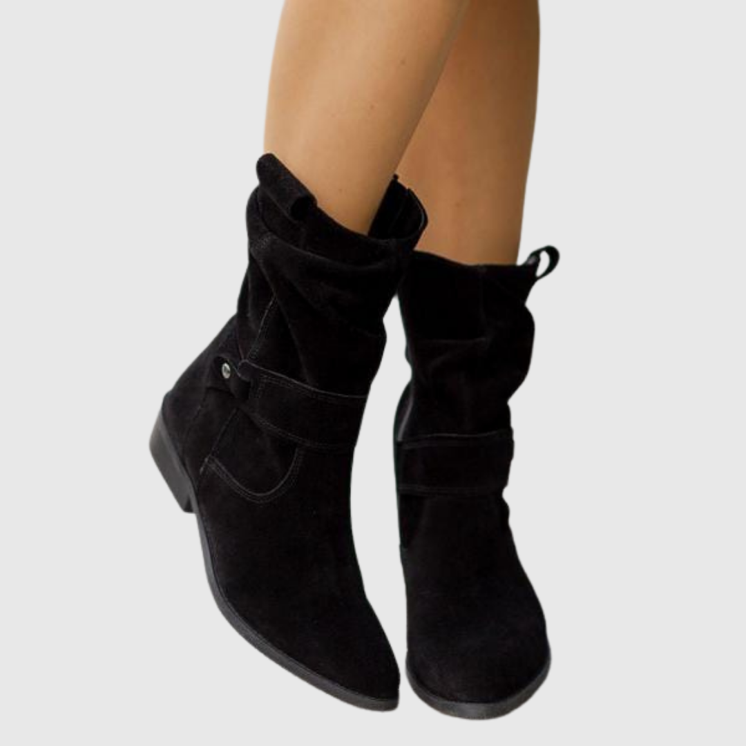 CORISSA | SUEDE ANKLE BOOTS