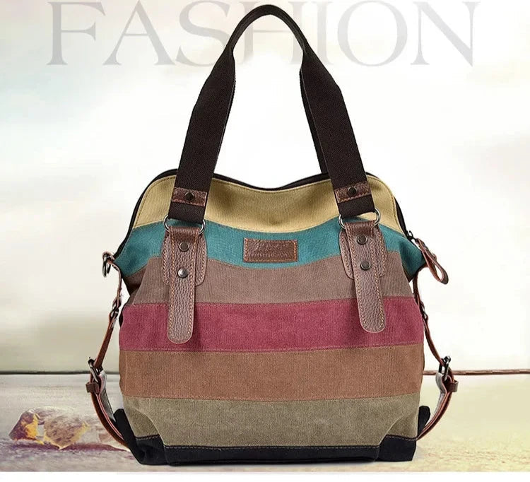 Colored Leather Women's Bag