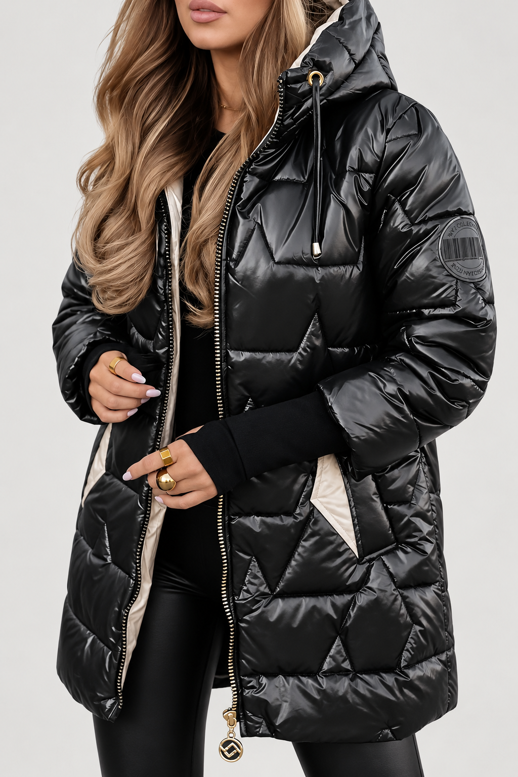 Brina | Women's Quilted Winter Jacket with Hood