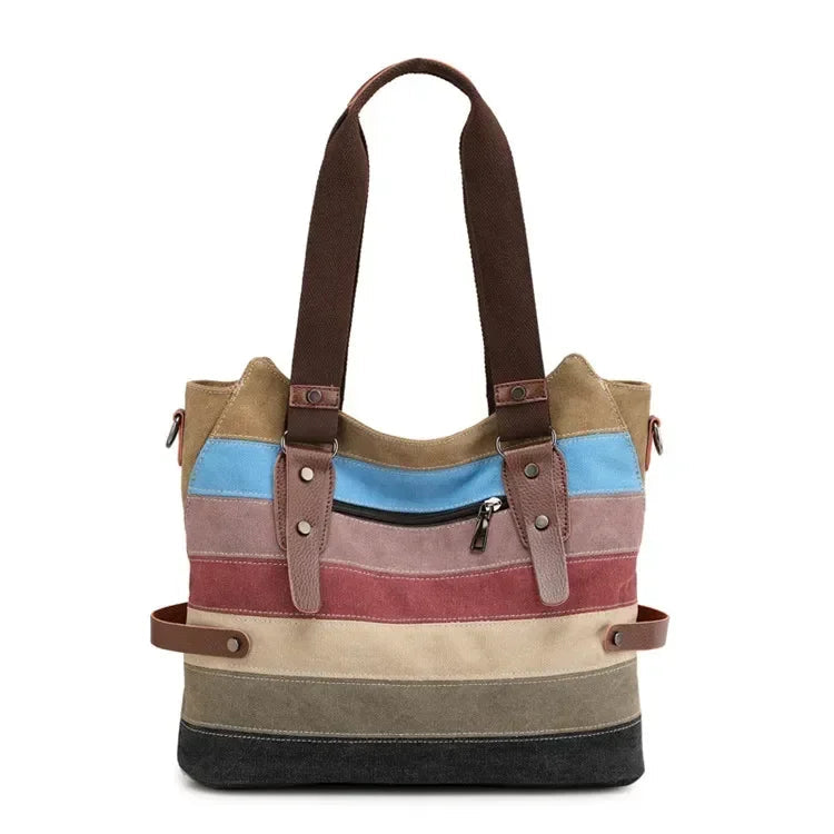 Colored Leather Women's Bag