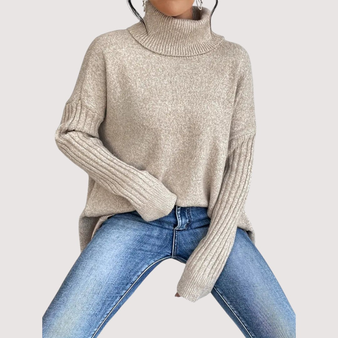 FENELLA | LONG TURTLENECK SWEATER