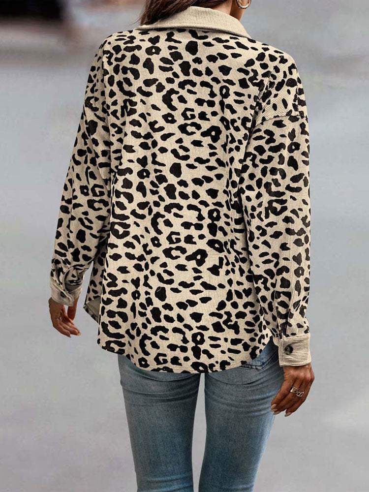 CYNARA | LEOPARD PRINT JACKET
