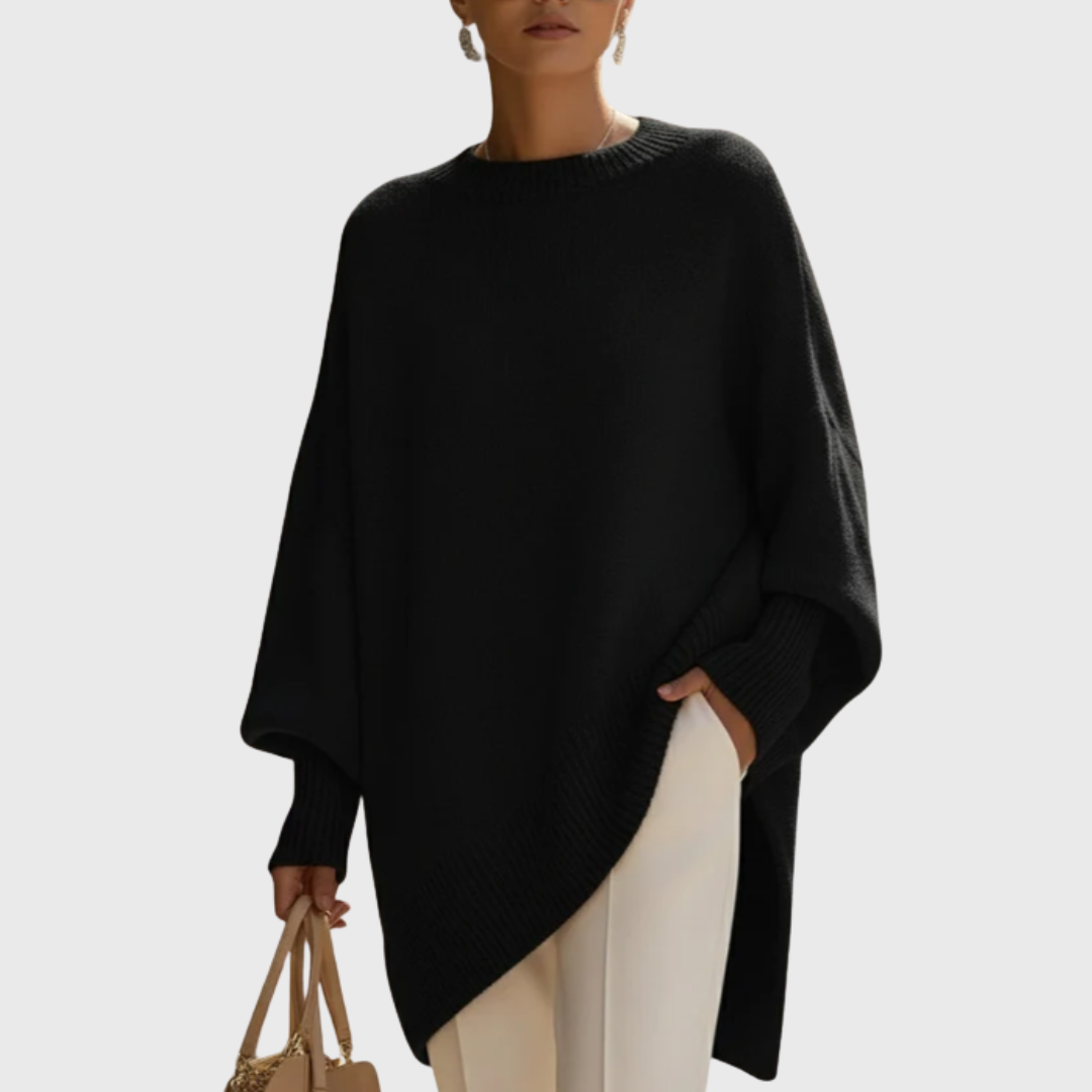 Livia | Oversize-Poncho-Pullover