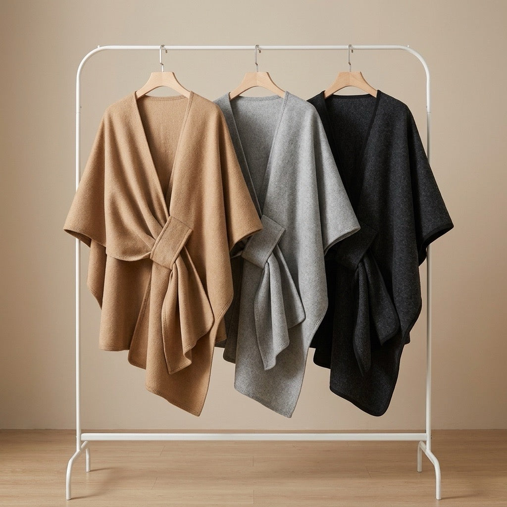 Long Poncho Scarf