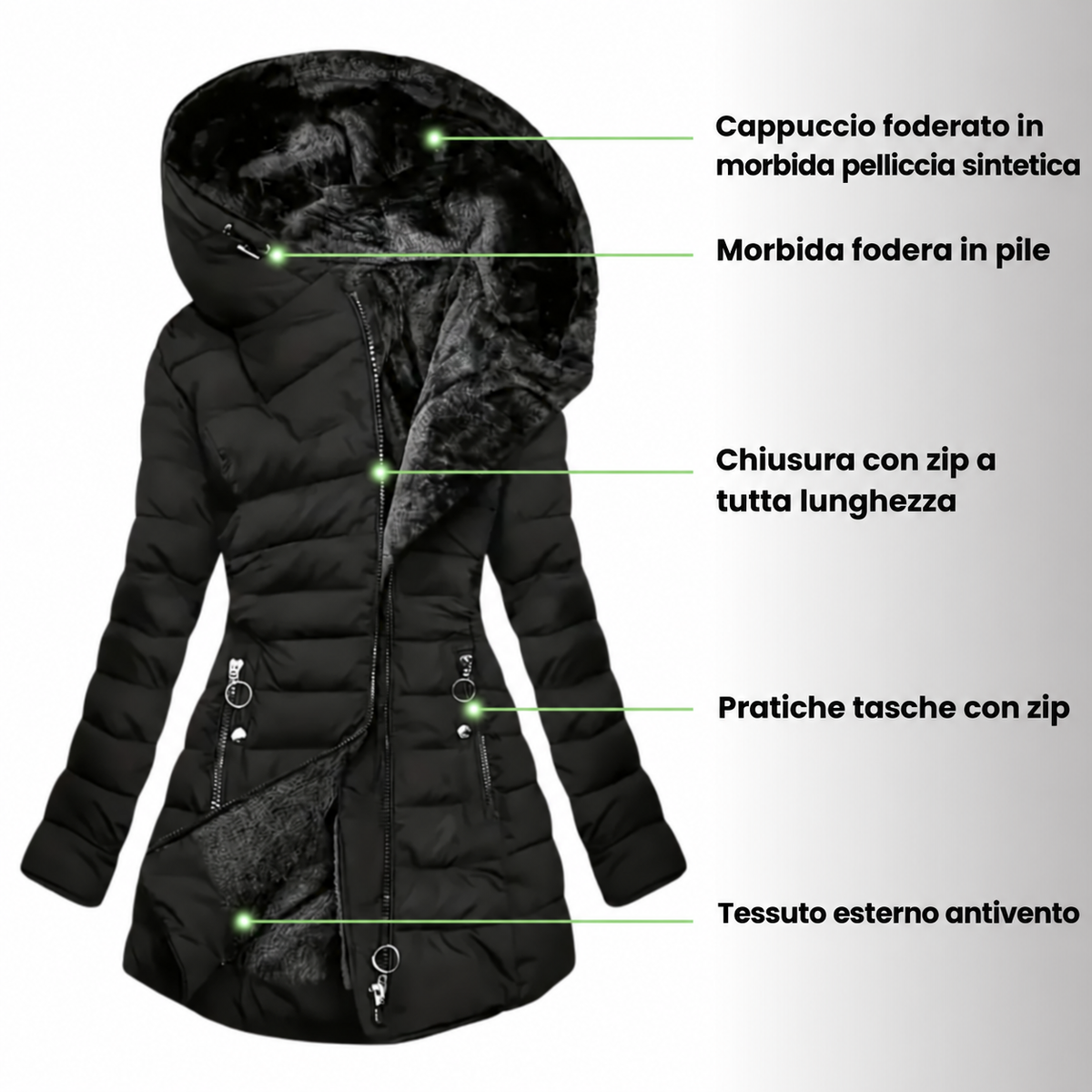 Isabella - Waterproof and Comfortable Coat