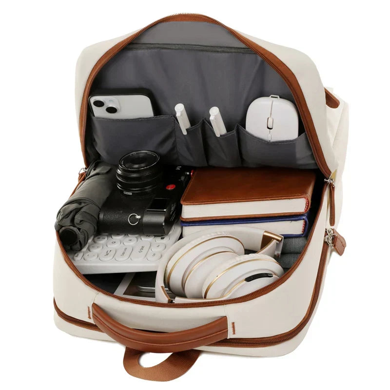 Fashionable Waterproof Unisex Oxford Backpack | Large Capacity
