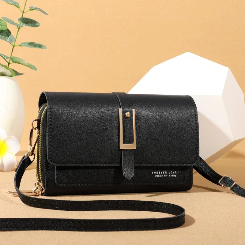 Elegant Crossbody Bag for Women | Trendy Phone and Card Holder