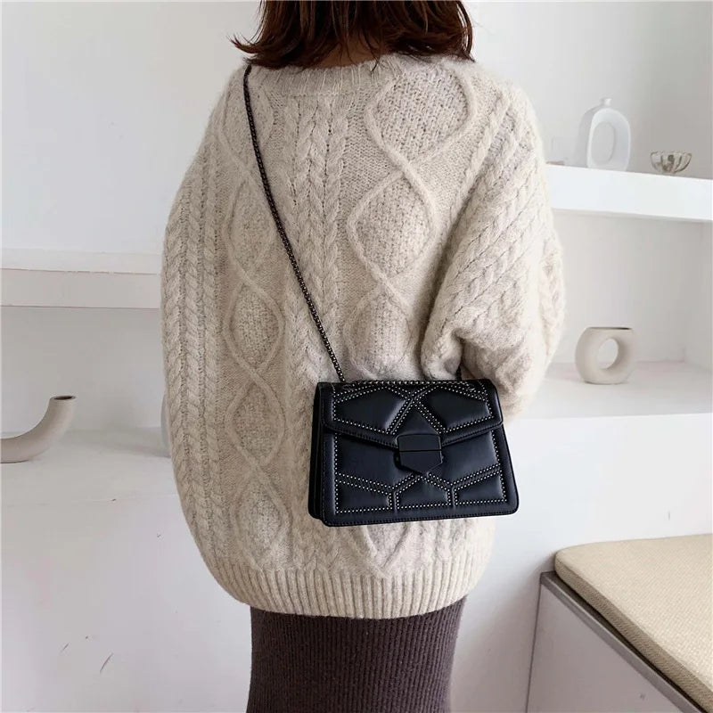Elegant Shoulder Bag | Fashion Faux Leather