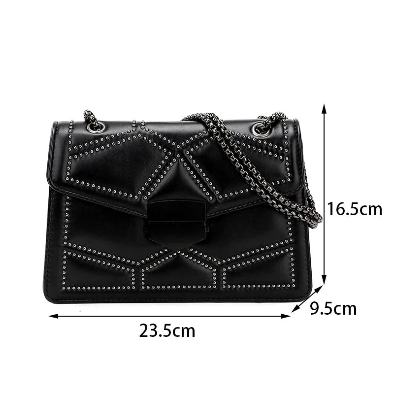 Elegant Shoulder Bag | Fashion Faux Leather