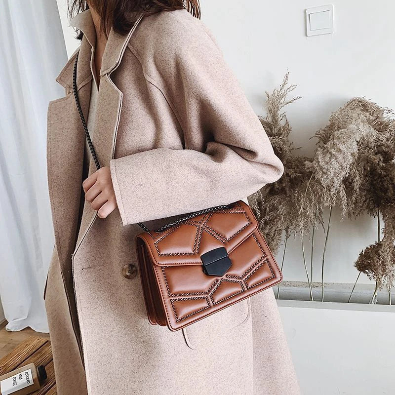 Elegant Shoulder Bag | Fashion Faux Leather