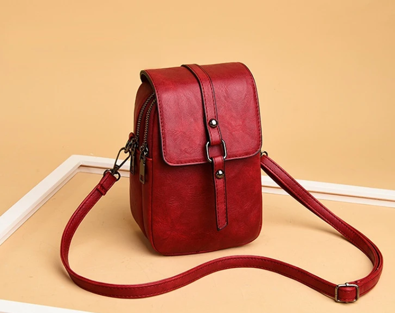 Multifunction Women's Soft Leather Bag