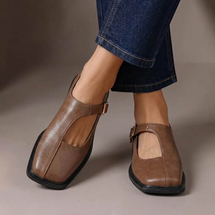 Eva - Comfort Leather Flats